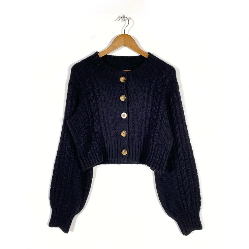 Doen Hermione Cardigan Black - Picture 2 of 6
